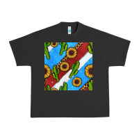 Pigment Black western 4th of july seamless pattern Urban Heavy Tee - BundleAndBundleShop