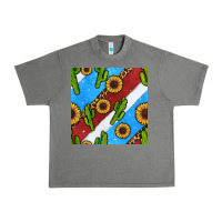Tornado western 4th of july seamless pattern Urban Heavy Tee - BundleAndBundleShop