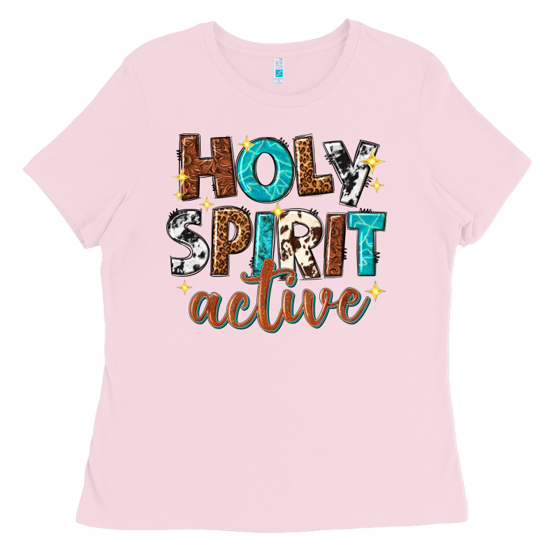 Holy Spirit Active Ladies Tee by texasbilliewilder | Teevron