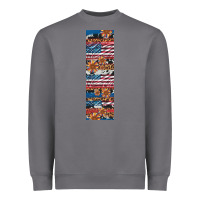 Storm usa flag and western patterns  penwraps Heavyweight Sweatshirt - Artiststas