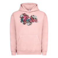 Pigment Salmon strong cancer awareness 12 inches 300 dpi Urban Hoodie - CowGirlArtShop