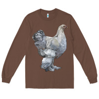 Chestnut Brahma Chicken Long Sleeve Tee - LillyAllenDesigns
