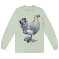 Matcha Brahma Chicken Long Sleeve Tee - LillyAllenDesigns