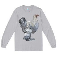 Moon Dust Brahma Chicken Long Sleeve Tee - LillyAllenDesigns