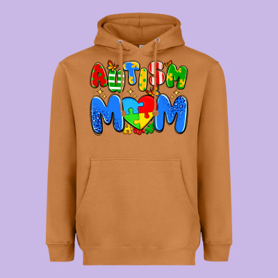 Autism Mom Heavyweight Hoodie Designed By Artiststas