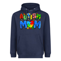 Navy autism mom Heavyweight Hoodie - Artiststas