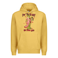 Antique Gold im too much go find less boujee frog funny Premium Hoodie - JahusDesignShop