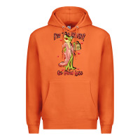Carrot im too much go find less boujee frog funny Premium Hoodie - JahusDesignShop
