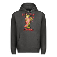 Charcoal Heather im too much go find less boujee frog funny Premium Hoodie - JahusDesignShop