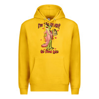 Lemon im too much go find less boujee frog funny Premium Hoodie - JahusDesignShop