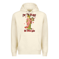 Sandshell im too much go find less boujee frog funny Premium Hoodie - JahusDesignShop