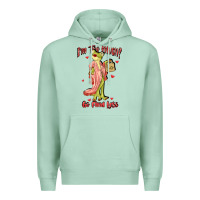 Seafoam im too much go find less boujee frog funny Premium Hoodie - JahusDesignShop
