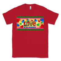 Red love autism awareness license plate template Classic Tee - BarkalooDesign