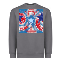 Storm patriotic tie dye stars Heavyweight Sweatshirt - BundleAndBundleShop