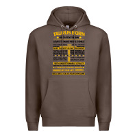 Coffee TAURUS FACTS Premium Hoodie - Bettercallsaul