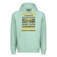 Seafoam TAURUS FACTS Premium Hoodie - Bettercallsaul