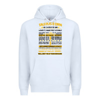White TAURUS FACTS Premium Hoodie - Bettercallsaul