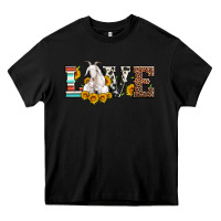 Black love goats serape cowhide leopard goat family Heavy Core Tee - Artiststas
