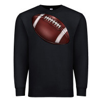 Black football Premium Sweatshirt - BarkalooDesign