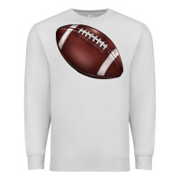 Dove Grey football Premium Sweatshirt - BarkalooDesign