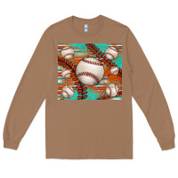 Toasted Coconut baseball turquoise serape glitter tumbler Long Sleeve Tee - Jasminsmagicworld