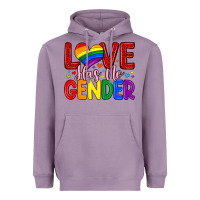 Love Has No Gender Heavyweight Hoodie | Teevron