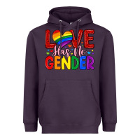 Plum love has no gender Heavyweight Hoodie - Artiststas