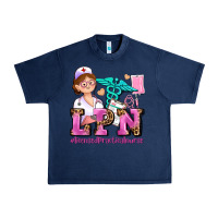 Navy lpn licensed practical nurse Urban Heavy Tee - AdoDesignShop