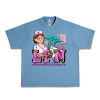 Pebble Blue lpn licensed practical nurse Urban Heavy Tee - AdoDesignShop