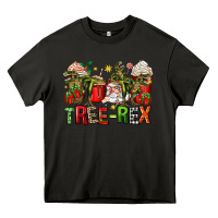 Asphalt tree rex coffee cups Heavy Core Tee - Zillion Design Studio