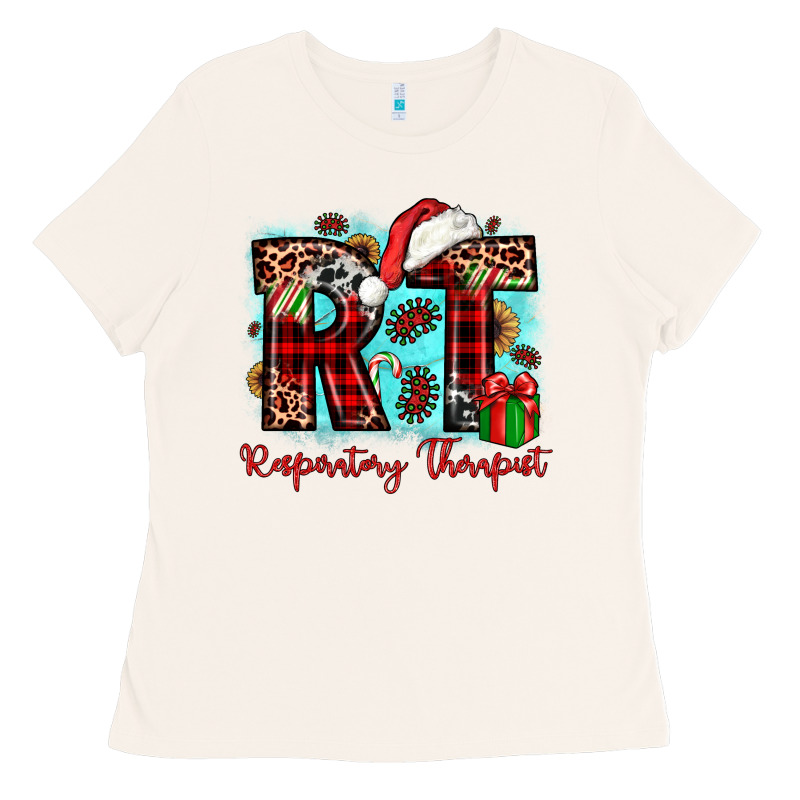 Christmas Rt Respiratory Therapist Ladies Tee by JahusDesignShop | Teevron