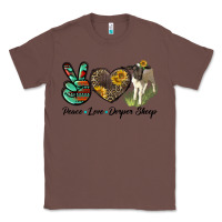 Chestnut Peace Love Dorper Sheep Classic Tee - LillyAllenDesigns