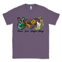 Lavender Peace Love Dorper Sheep Classic Tee - LillyAllenDesigns