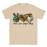 Mushroom Peace Love Dorper Sheep Classic Tee - LillyAllenDesigns