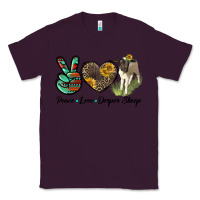 Plum Peace Love Dorper Sheep Classic Tee - LillyAllenDesigns