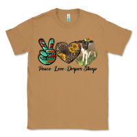 Toasted Coconut Peace Love Dorper Sheep Classic Tee - LillyAllenDesigns