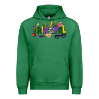 Emerald principal mardi gras cowgirl Urban Hoodie - CowGirlArtShop