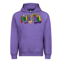 Tulip principal mardi gras cowgirl Urban Hoodie - CowGirlArtShop
