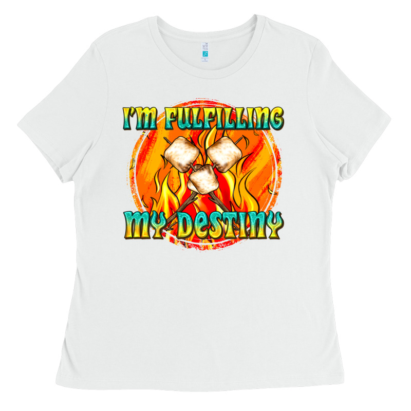 I M Fulfilling My Destiny Ladies Tee by texasbilliewilder | Teevron