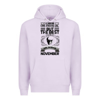 Lilac NOVEMBER Premium Hoodie - Bettercallsaul