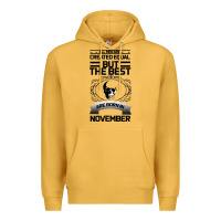 Mustard NOVEMBER Premium Hoodie - Bettercallsaul