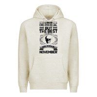 Oatmeal Heather NOVEMBER Premium Hoodie - Bettercallsaul