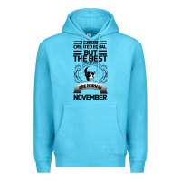 Ocean Blue NOVEMBER Premium Hoodie - Bettercallsaul