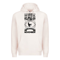 Pale Pink NOVEMBER Premium Hoodie - Bettercallsaul