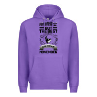 Purple NOVEMBER Premium Hoodie - Bettercallsaul