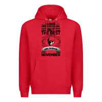 Red NOVEMBER Premium Hoodie - Bettercallsaul