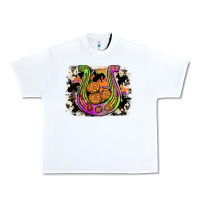 White halloween horseshoe Urban Heavy Tee - JahusDesignShop