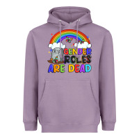 Lavender gender roles are dead Heavyweight Hoodie - Artiststas