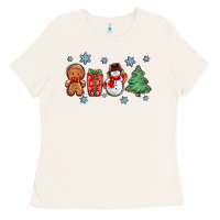 Bone christmas gingerbread cookies Ladies Tee - Zillion Design Studio