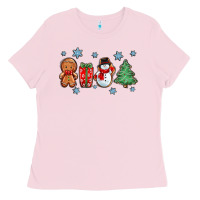 Christmas Gingerbread Cookies Ladies Tee | Teevron